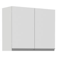 Armário de Cozinha Aéreo 80 cm 2 Portas Branco Glamy Madesa