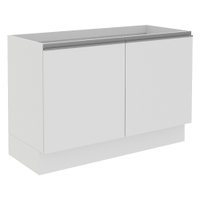 Balcão Gabinete de Pia Armário de Cozinha 120 cm 2 Portas Glamy Madesa