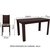 Conjunto Sala de Jantar Rosie Madesa Mesa Tampo de Madeira com 4 Cadeiras