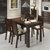 Conjunto Sala de Jantar Rosie Madesa Mesa Tampo de Madeira com 4 Cadeiras