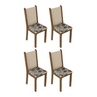 Kit 4 Cadeiras 4291 Madesa