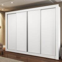 Guarda-Roupa Casal Madesa Montana 4 Portas de Correr