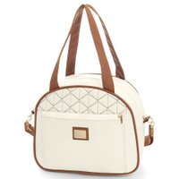 Frasqueira Maternidade Bombom Bege M - Hug Baby