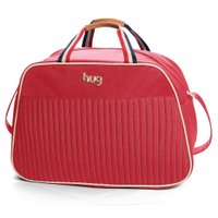 Mala Maternidade com Alça Fixa Náutica XG Vermelho - Hug Baby