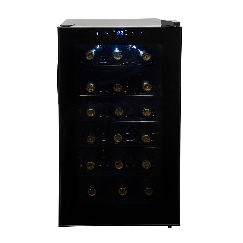 Adega Suggar Preto - 18 Garrafas - 110v - Ad1811pt