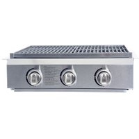 Churrasqueira à Gás de Embutir Evol 3 Queimadores Sem Tampa Inox MILAN