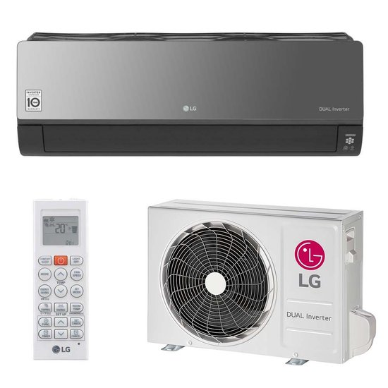 Ar Condicionado Split Dual Inverter LG Art Cool 24000 BTUs Quente/Frio 220V