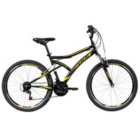 Bicicleta Aro 26 - 21 Marchas T-Type Mountain Bike Preta - Caloi