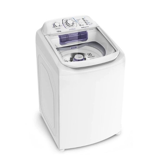 Lavadora de Roupas Electrolux Compacta 12kg Branca