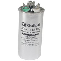 Capacitor CBB65 Gallant 30+1,5MF +-5% 440 VAC GCP30D01A-IX440