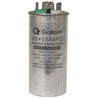 Capacitor CBB65 Gallant 45+1,5MF +-5% 440 VAC GCP45D01A-IX440