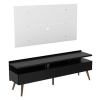Rack Londres e Painel para TV Sala de Estar Madesa