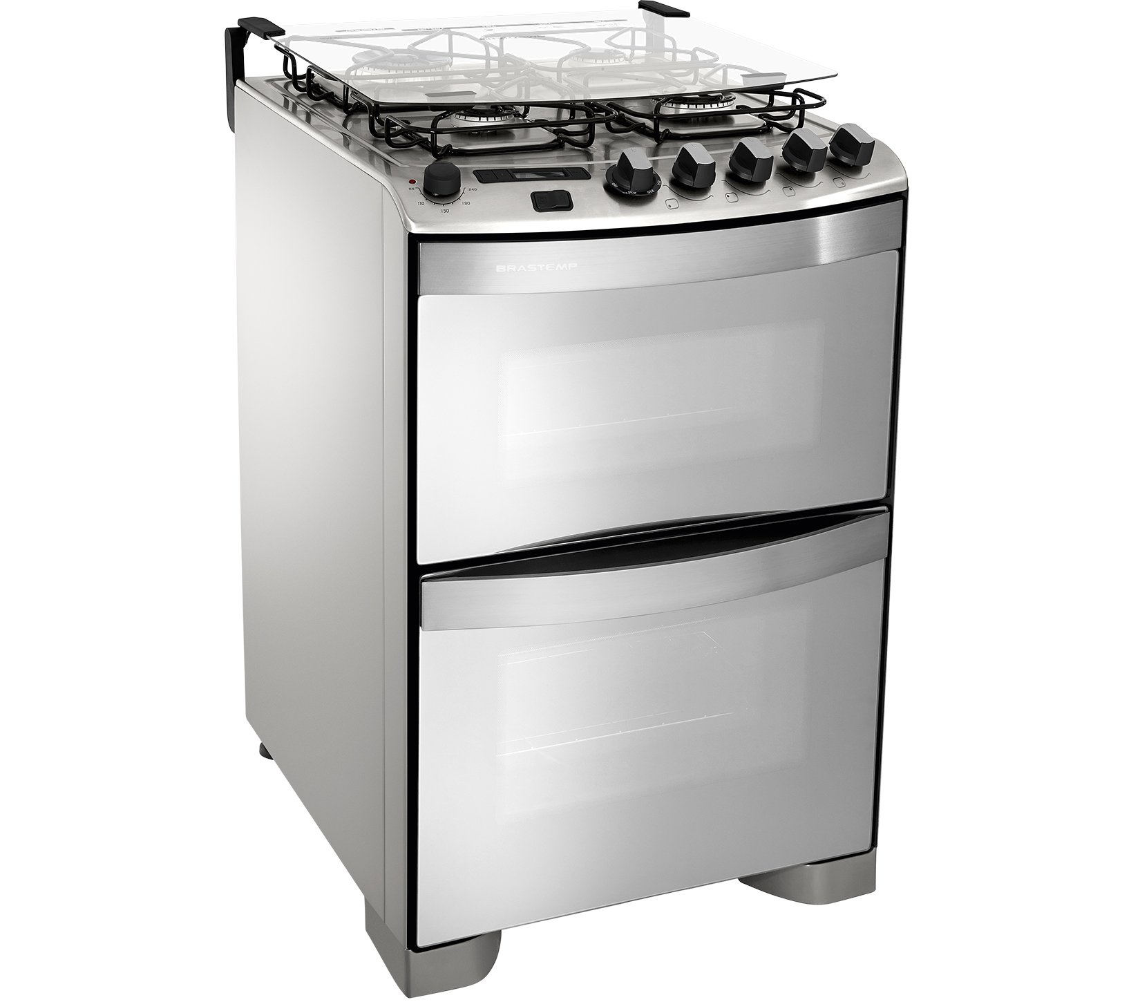 Fogão 4 bocas com duplo forno grill e timer Sale