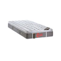 Colchão Castor Solteiro Super Luxo Light Stress One Face Pocket 88x188x27cm Bege