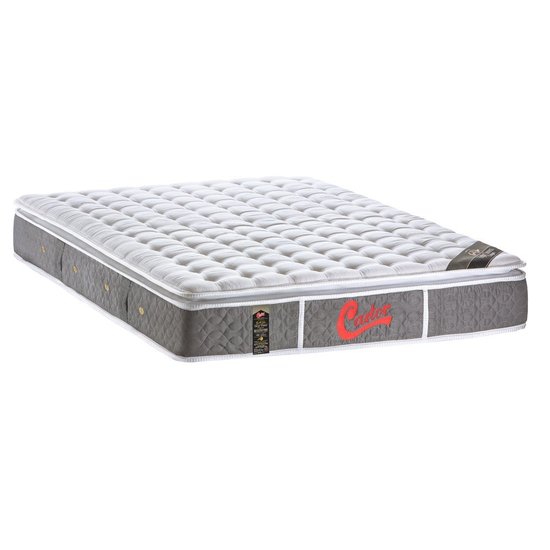 Colchão Castor Casal Super Luxo Light Stress One Face Pocket 138x188x27cm