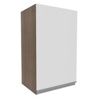 Armário de Cozinha Aéreo 40 cm 1 Porta Rustic/Preto Glamy Madesa