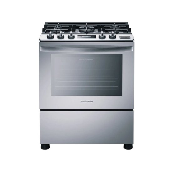Fogão Brastemp 5 Queimadores Inox 220V BFS5CCRRNA