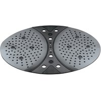 Tapete Box Banheiro 42x53 cm Antiderrapante Ventosa Hidro Preto