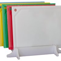 Conjunto de 5 (cinco) tabuas em polietileno - coloridas - médias