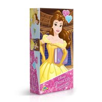 Quebra-Cabeça Princesas Metalizado Bella 200 Peças - Toyster