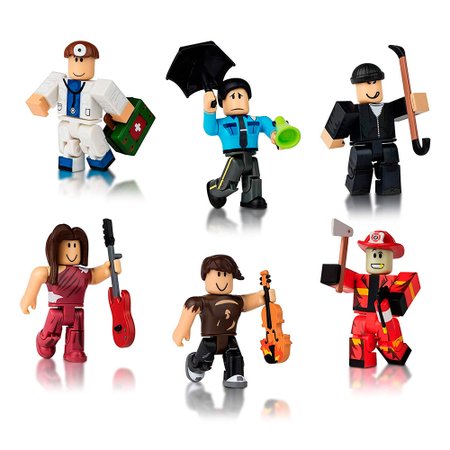 Roblox Boneco Colecionavel Com 6 Unidades Citizens Of Roblox Fun Divirta Se - 
