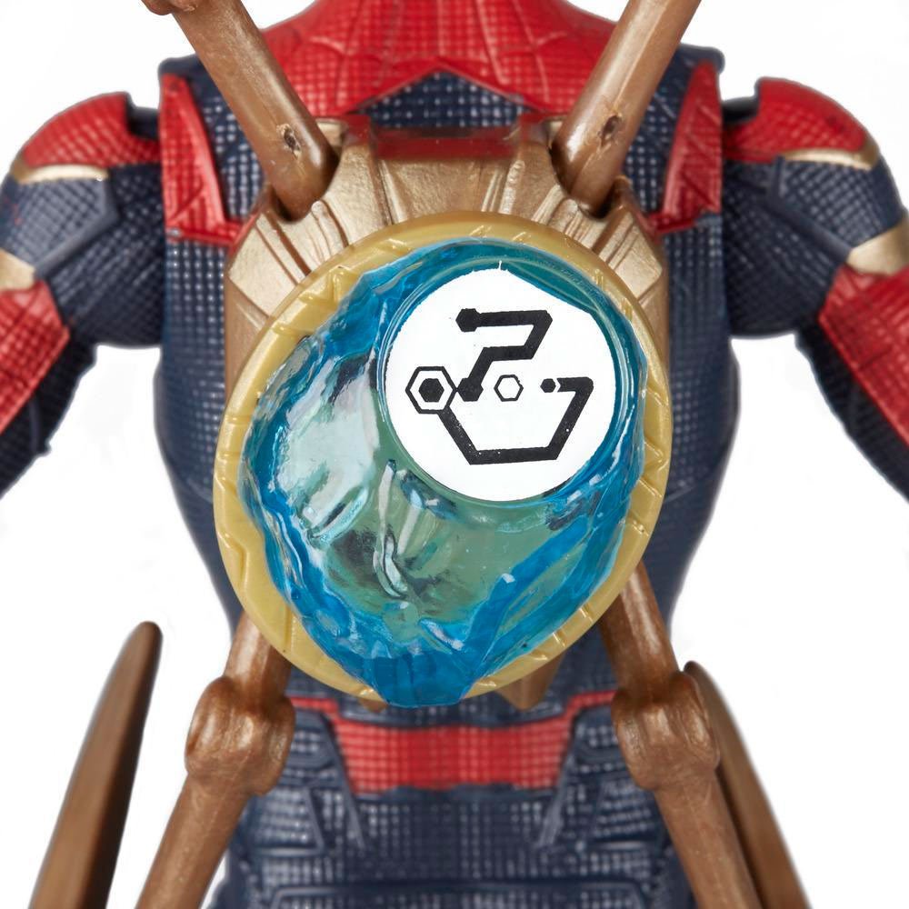 Boneco Vingadores Guerra Infinita Aranha De Ferro Com Joia Do Infinito Hasbro Colombo