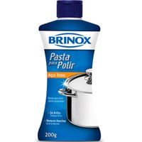 Pasta Para Polir Aço Inox Removedor de Manchas Brinox