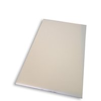 Tabua de Corte Lisa em Polietileno - Branca - 50 x 30