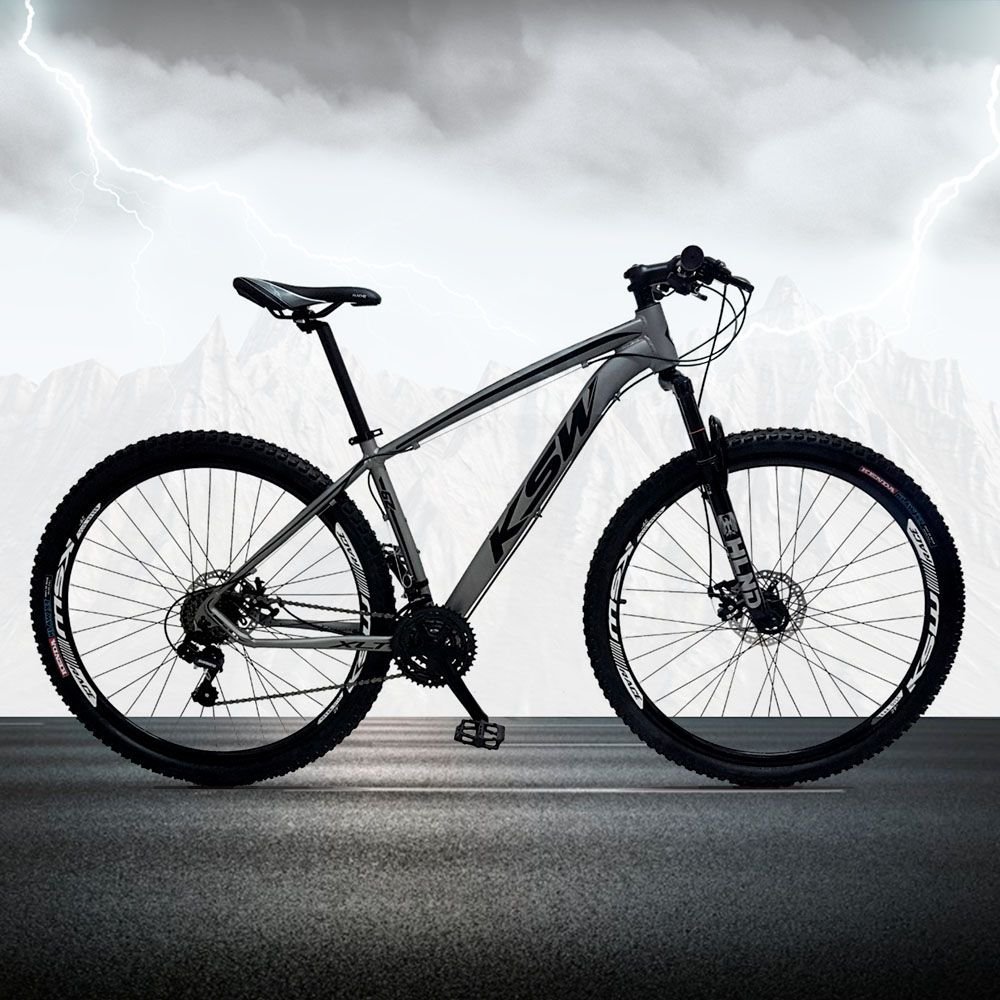 Bicicleta Xlt Aro 29 Quadro 21 Suspensao 21 Marchas Freio A Disco