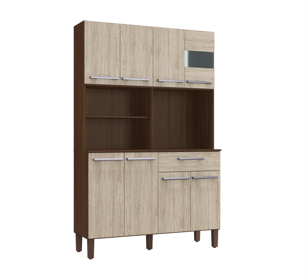 Armario Kit Cozinha 8 Portas E 1 Gaveta Ac5810 Decibal Colombo