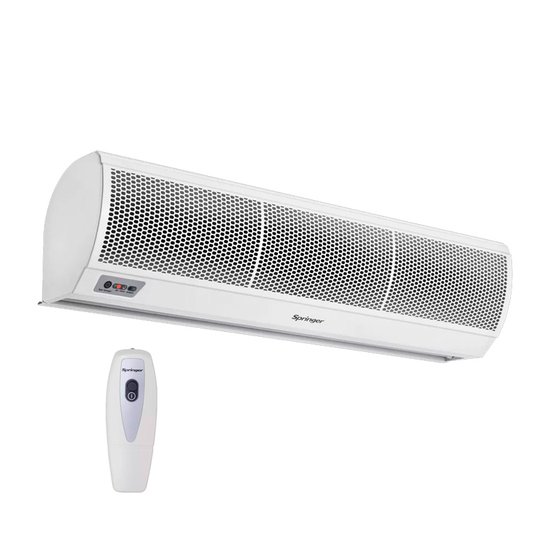 Cortina de Ar Springer 220v c/ Controle Remoto 90cm ACF09S5