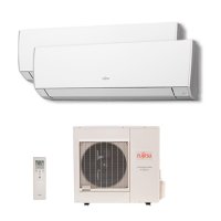 Ar Condicionado Multi Bi Split Inverter Fujitsu Hw 23.000 Btus (1 Evap 9.000 e 1 Evap 18.000)  Quente/Frio 220V Monofási