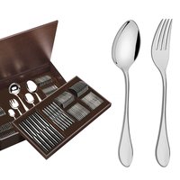 Faqueiro Inox 101 Peças com Estojo Italy Tramontina 66932865
