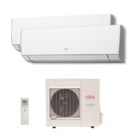 Ar Condicionado Multi Bi Split Inverter Fujitsu 18.000 Btus (1 Evap 9.000 e 1 Evap 12.000) Quente/Frio 220V Monofásico