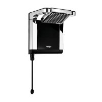Chuveiro Lorenzetti Acqua Star Ultra Eletrônico Preto/Cromado