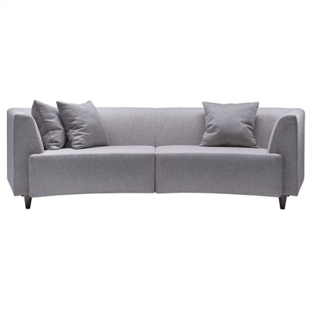 Sofá 4 Lugares Orgânico 250 cm Linho - Gran Belo