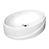 Cuba de Apoio Lorenzetti OA-02 Oval Branca
