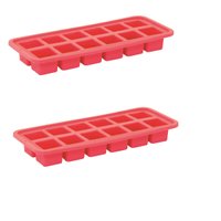 Duas Formas de siliscone para 12 cubos de Gelo cada