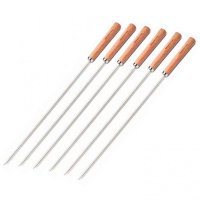 Conjunto Espetos 50cm Inox 6 Peças Tramontina 26499012