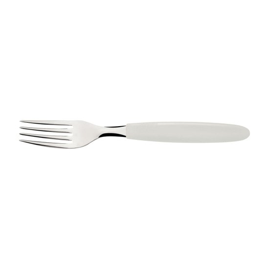 Garfo de Mesa Tramontina Ipanema com Lâmina em Aço Inox e Cabo de Polipropileno Branco