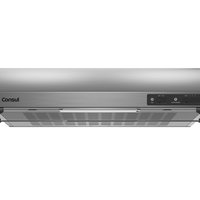 Depurador de Ar Consul 60 cm Inox 4 bocas silencioso com filtro lavável