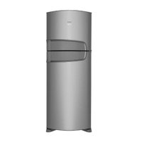 Geladeira Consul Frost Free Duplex 441 litros Inox com Filtro Bem Estar