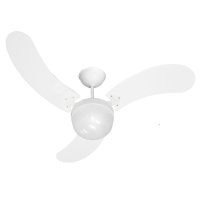 Ventilador de Teto Venti-Delta New Montana com 3 Pás Branco