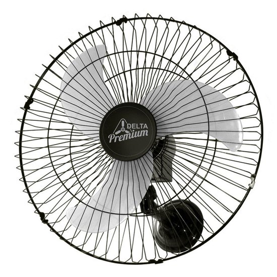 Ventilador de Parede Venti-Delta Premium 60cm Preto Bivolt