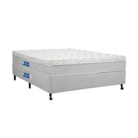 Cama Box + Colchão Casal Netsono Molas Bonnel 138x188x65