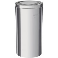 Lixeira Inox Tramontina Swing com Acabamento Polido e Tampa Basculante 30 Litros