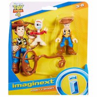 Imaginext Forky e Woody Toy Story 4 - MATTEL