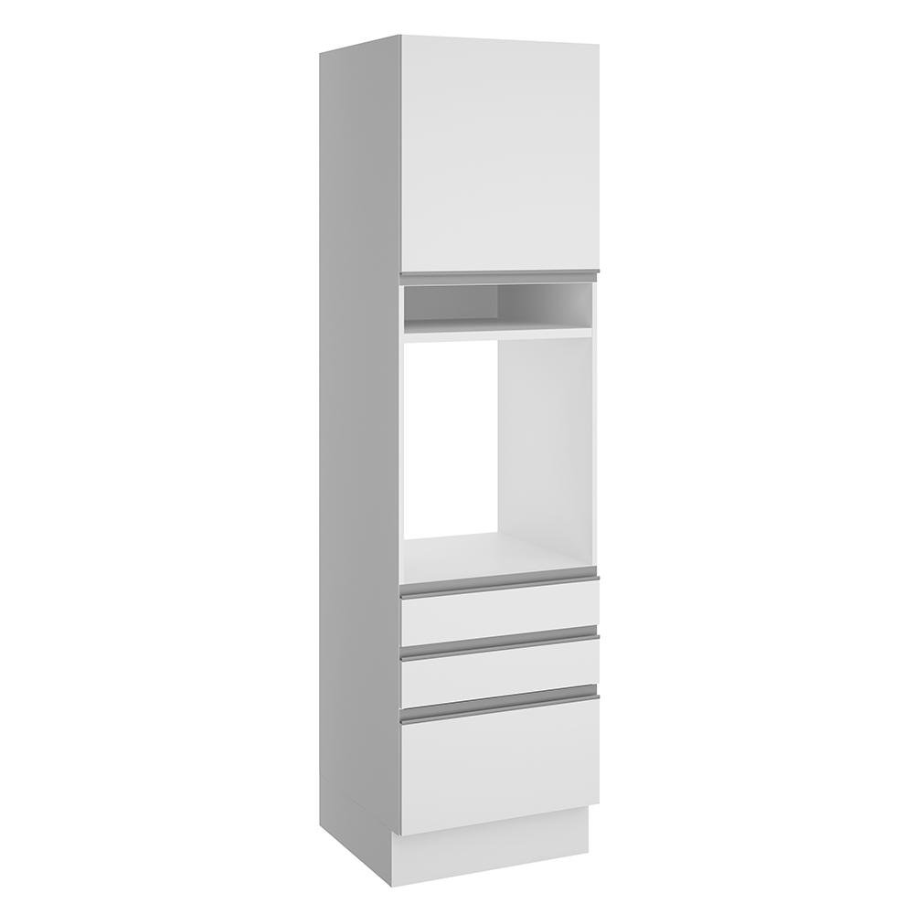 Torre Quente Para Fornos Madesa Glamy 1 Porta E 3 Gavetas Branco Colombo