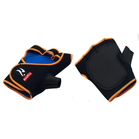 Protetor Neoprene de Palma c/ Polegar Realtex - RX0706OS - Laranja P
