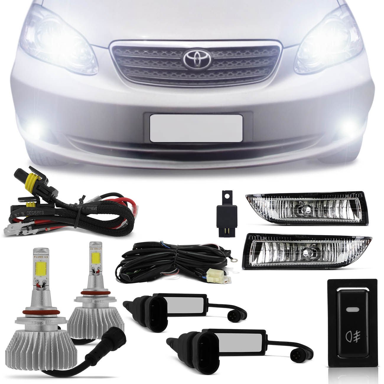 BMT Xms Kit De Luces LED Interior Para Toyota Corolla E210 Hatchback Estate Sports Saloon 2019